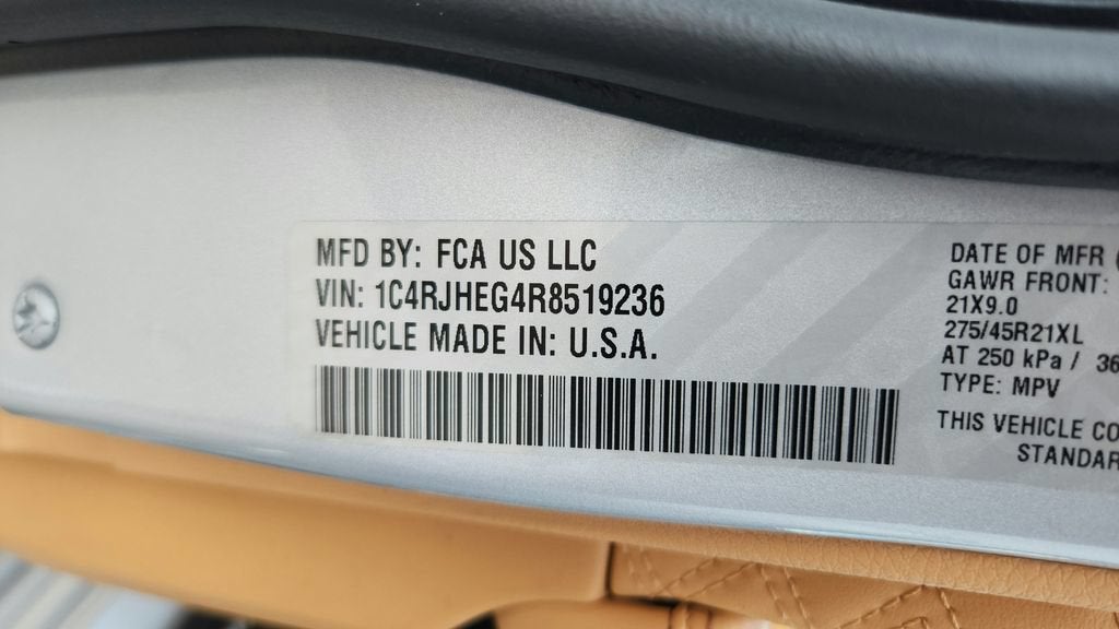 2024 Jeep Grand Cherokee Summit Reserve