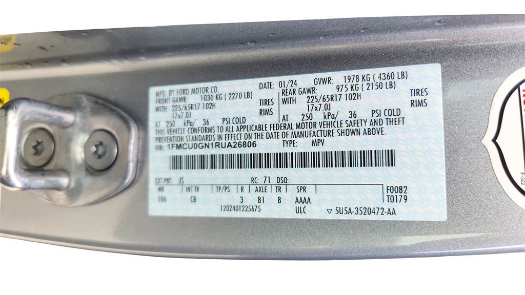 2024 Ford Escape Active