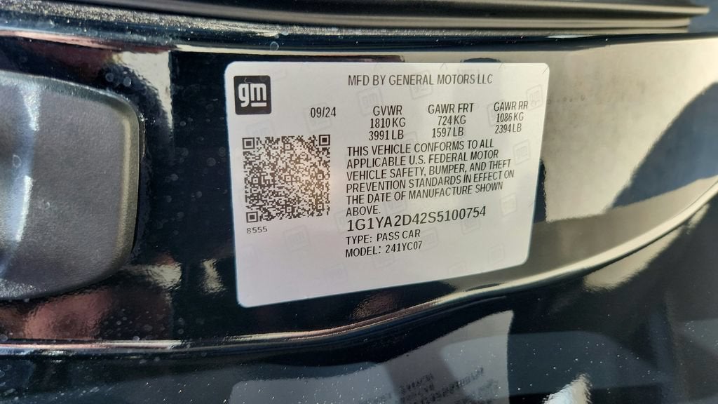2025 Chevrolet Corvette Stingray 1LT