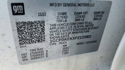 2023 Chevrolet Silverado 1500 LT (2FL)