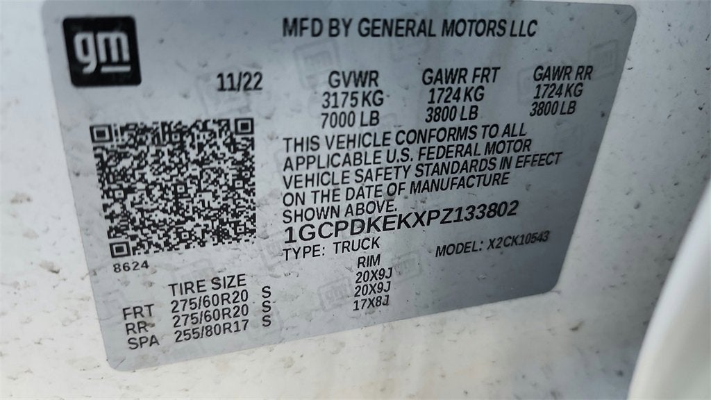 2023 Chevrolet Silverado 1500 LT (2FL)