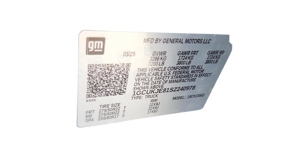 2025 Chevrolet Silverado 1500 High Country