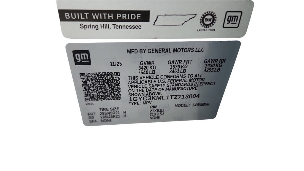 2026 Cadillac VISTIQ Luxury