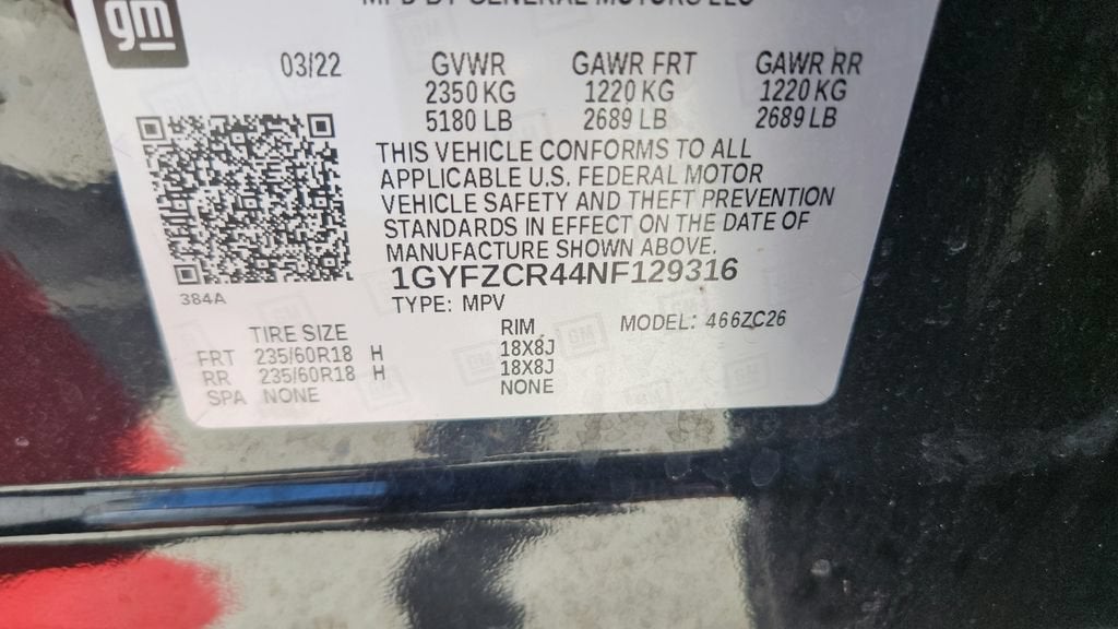 2022 Cadillac XT4 FWD Premium Luxury