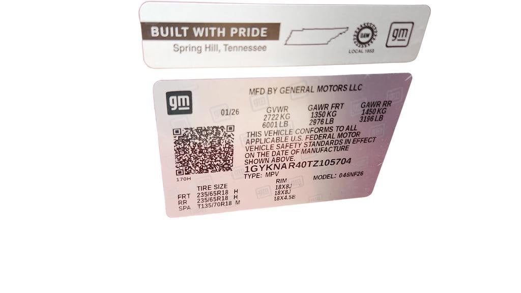 2026 Cadillac XT5 Luxury