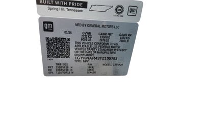 2026 Cadillac XT5 Luxury