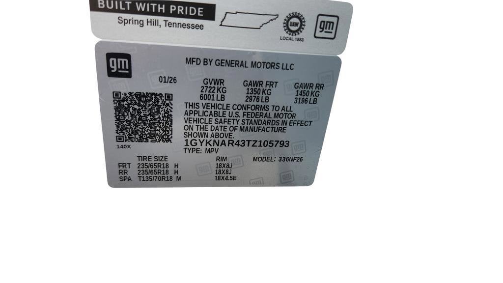 2026 Cadillac XT5 Luxury