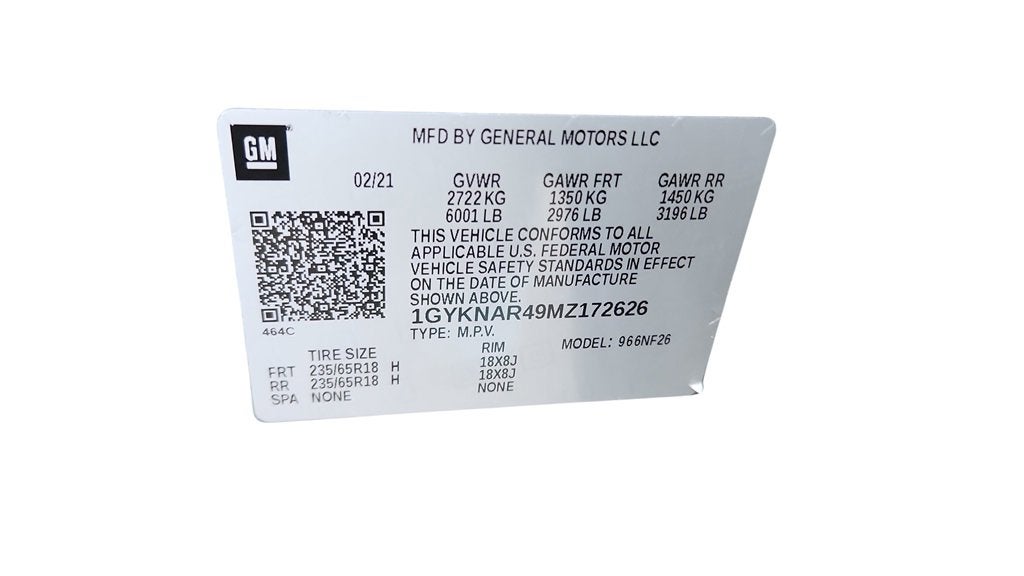 2021 Cadillac XT5 Luxury