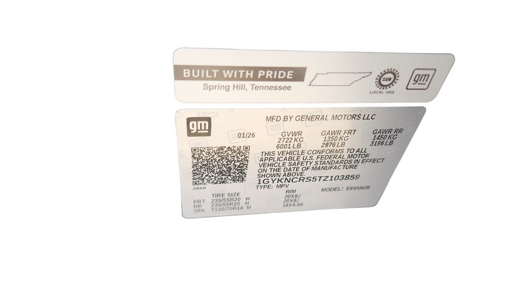 2026 Cadillac XT5 Premium Luxury