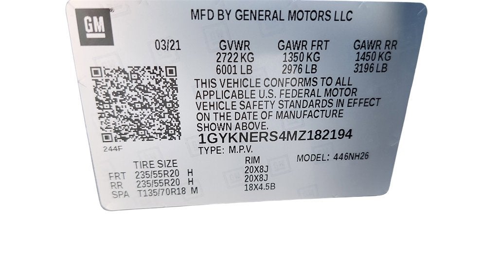 2021 Cadillac XT5 Premium Luxury