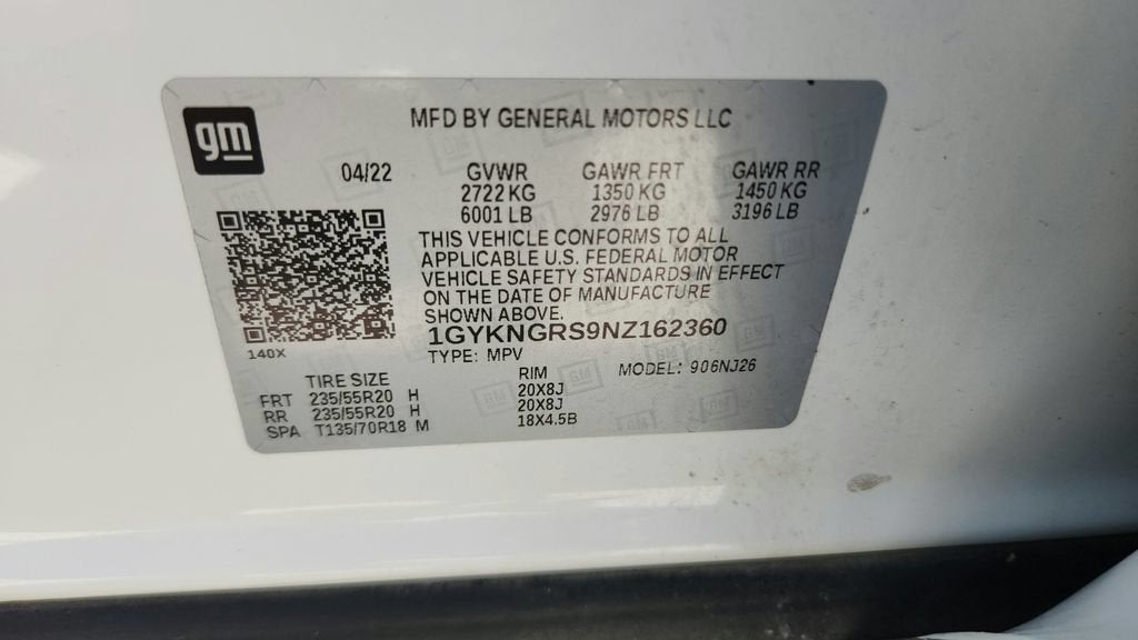 2022 Cadillac XT5 AWD Sport
