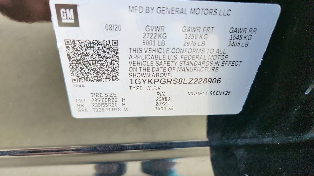 2020 Cadillac XT6 AWD Sport