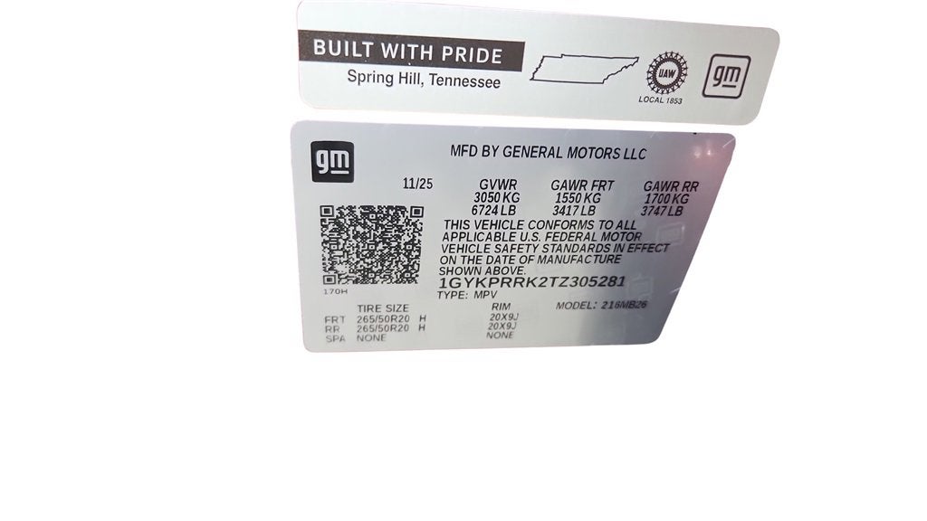 2026 Cadillac LYRIQ Premium Luxury