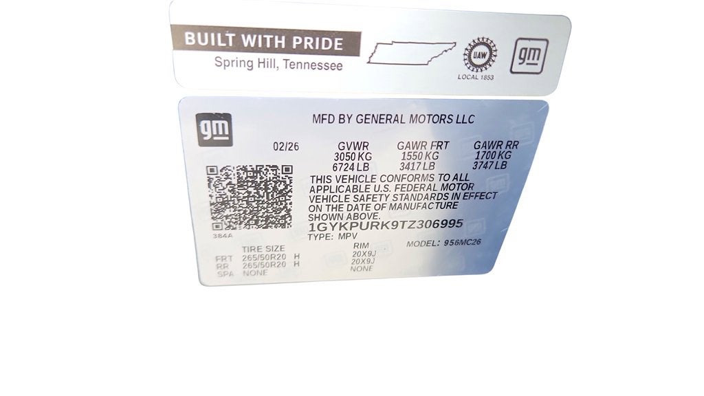 2026 Cadillac LYRIQ Sport