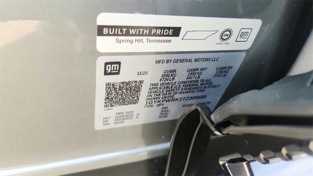 2026 Cadillac LYRIQ Premium Sport