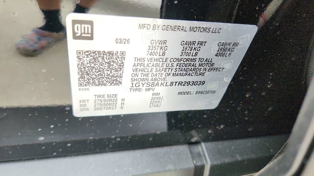 2026 Cadillac Escalade 1SA