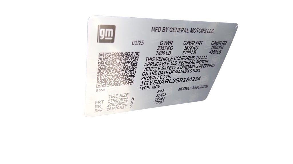 2025 Cadillac Escalade Luxury