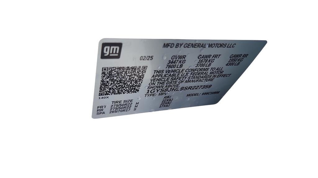 2025 Cadillac Escalade ESV Luxury