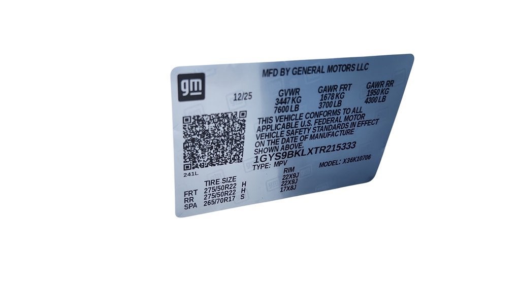 2026 Cadillac Escalade Luxury