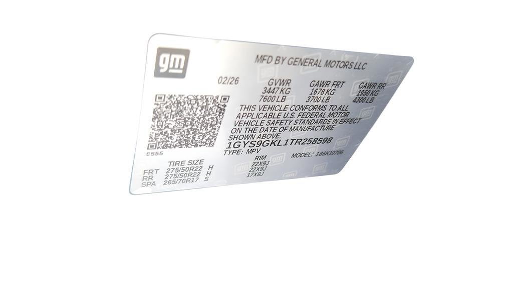 2026 Cadillac Escalade Platinum Sport