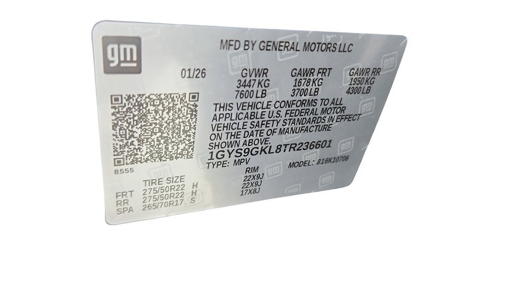 2026 Cadillac Escalade Platinum Sport