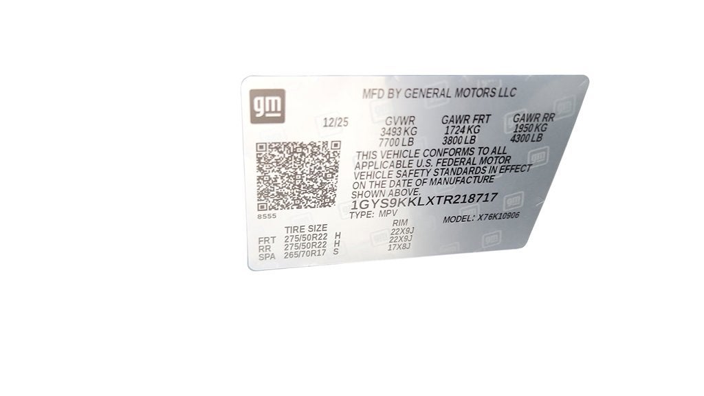 2026 Cadillac Escalade ESV Luxury