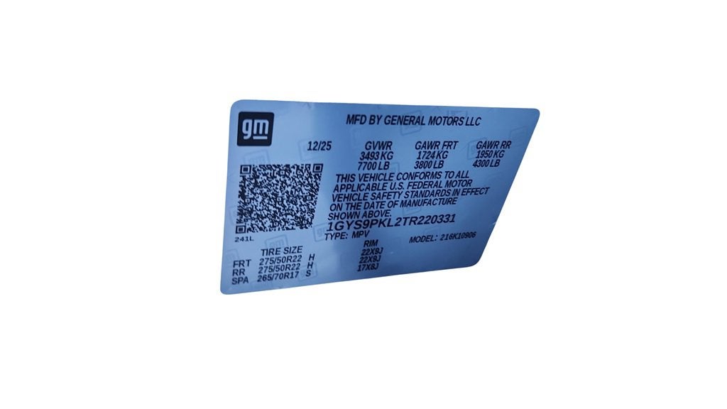 2026 Cadillac Escalade ESV Sport