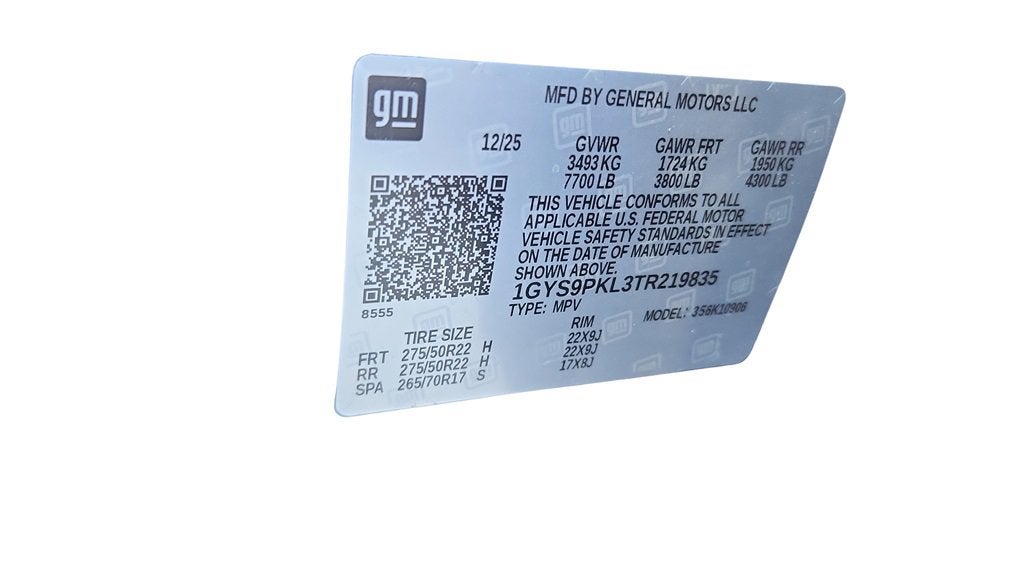 2026 Cadillac Escalade ESV Sport