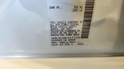 2024 Nissan Altima 2.5 SR