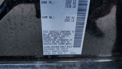 2024 Nissan Altima 2.5 SV