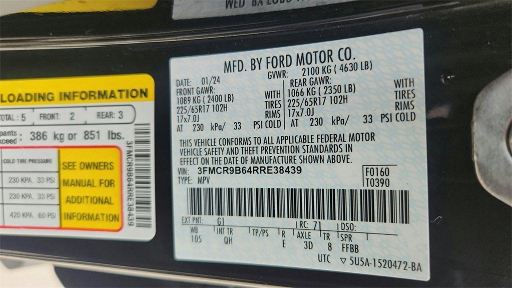 2024 Ford Bronco Sport Big Bend