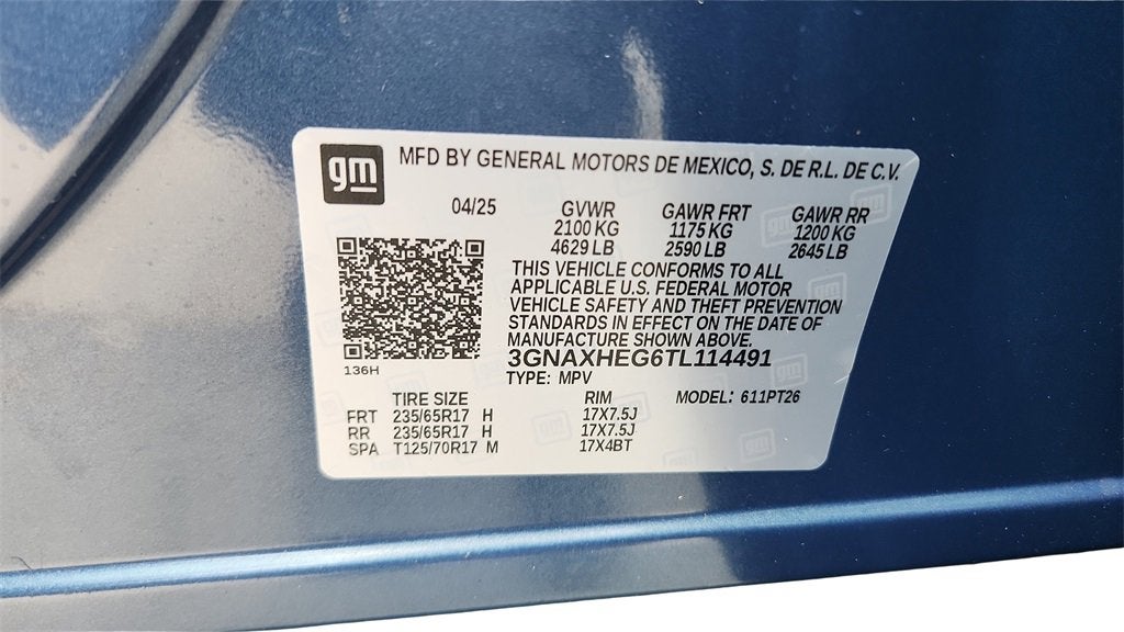 2026 Chevrolet Equinox LT