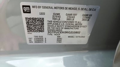 2024 GMC Sierra 1500 Elevation