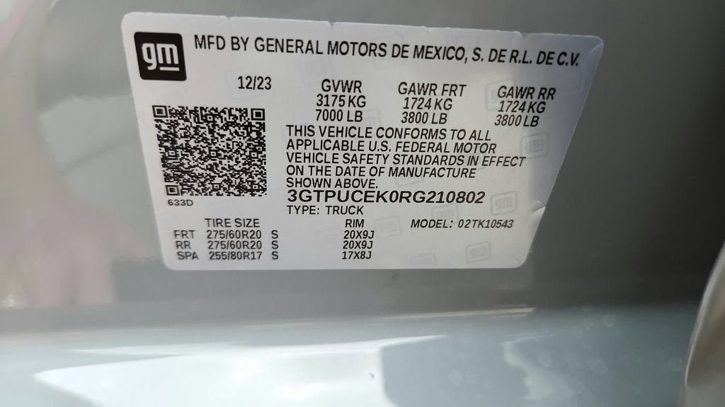 2024 GMC Sierra 1500 Elevation