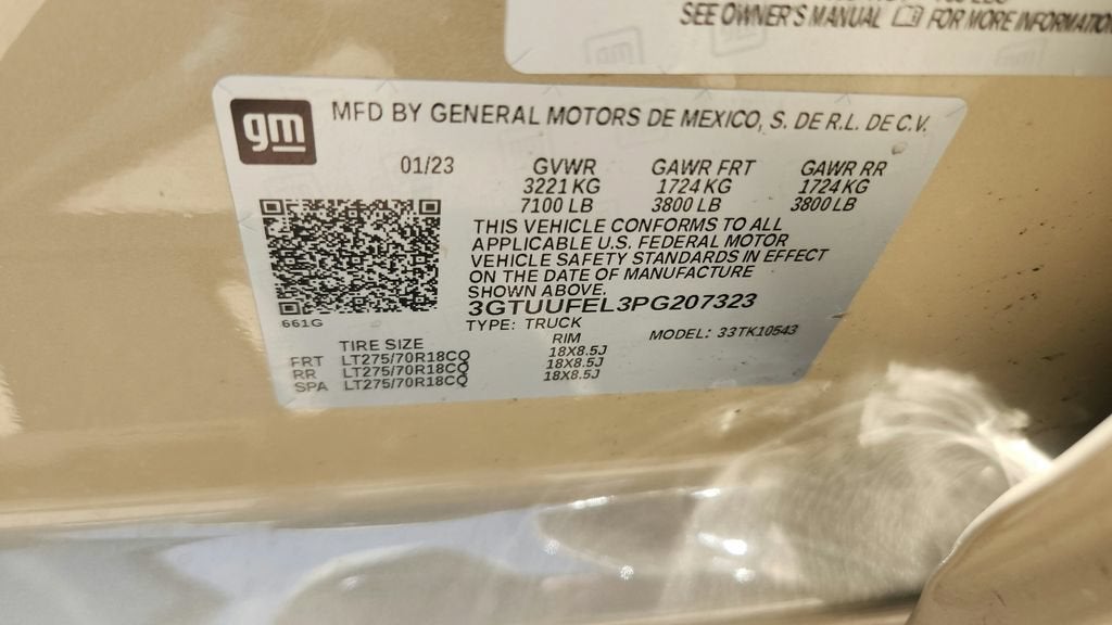 2023 GMC Sierra 1500 AT4X