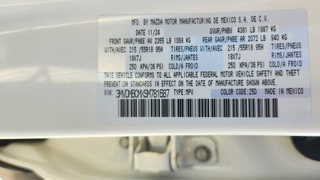 2025 Mazda Mazda CX-30 2.5 S Preferred Package