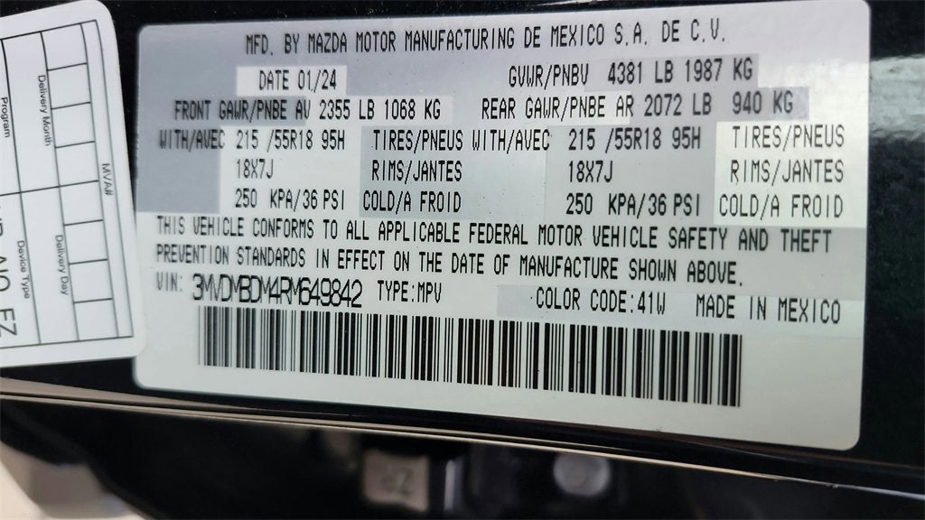 2024 Mazda Mazda CX-30 2.5 S Premium Package