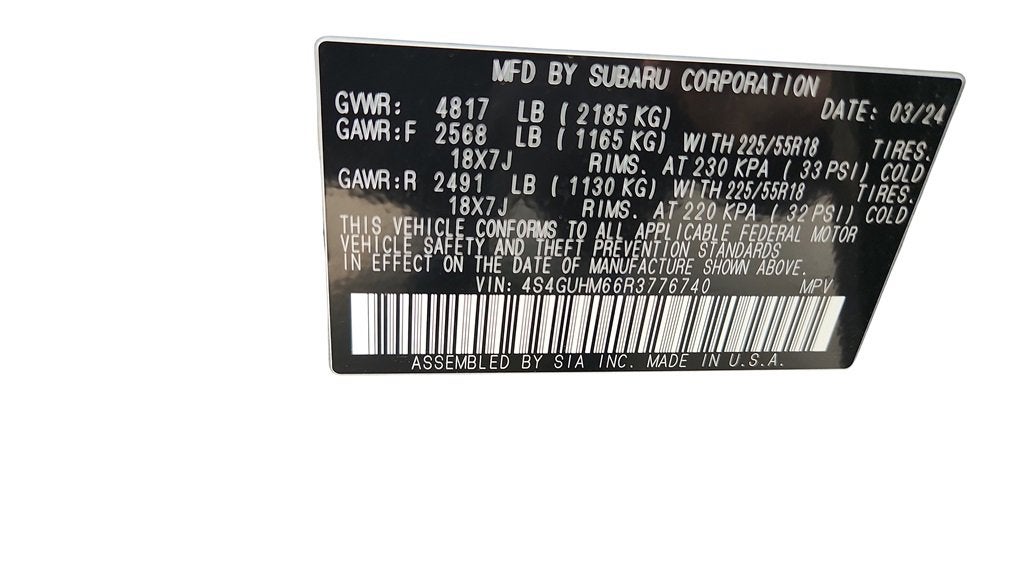 2024 Subaru Crosstrek Limited