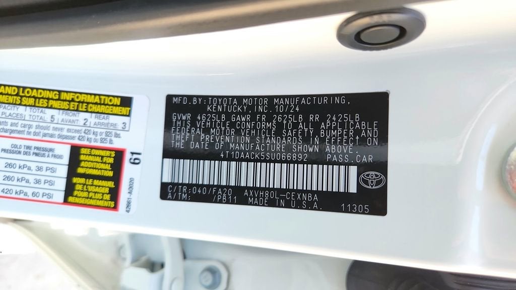 2025 Toyota Camry LE