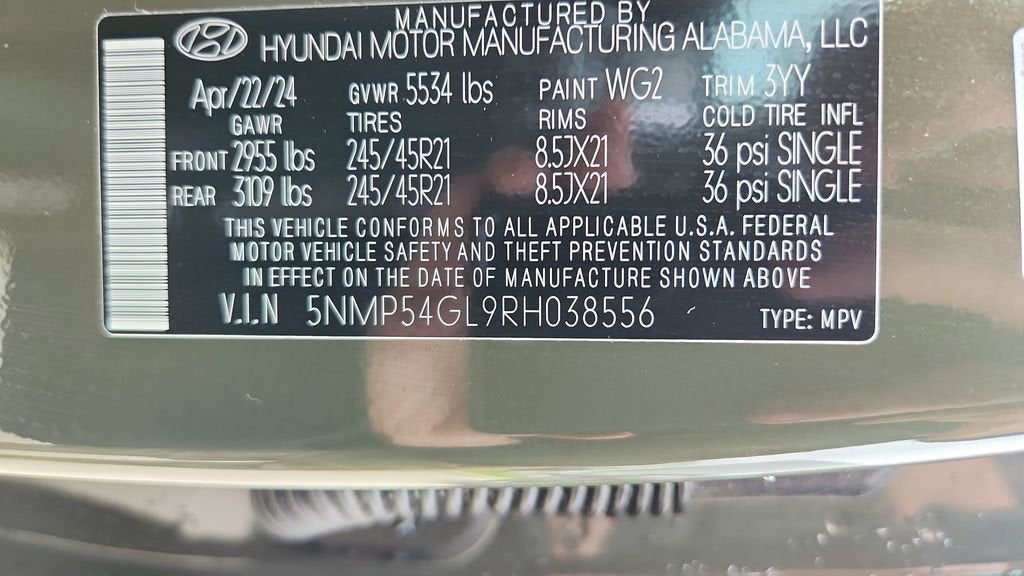 2024 Hyundai Santa Fe Calligraphy