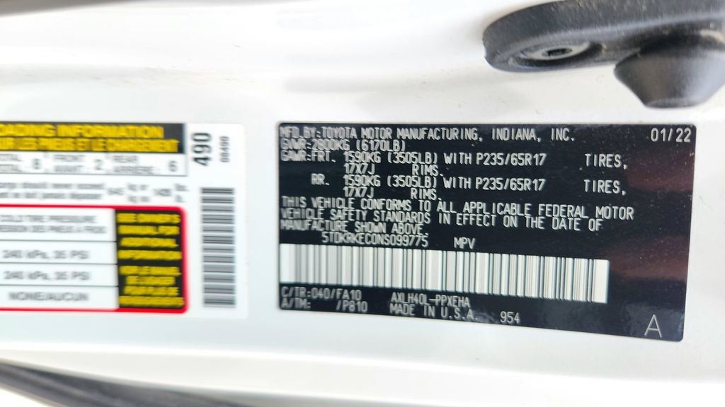 2022 Toyota Sienna LE