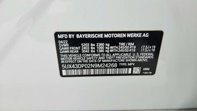 2022 BMW X3 sDrive30i