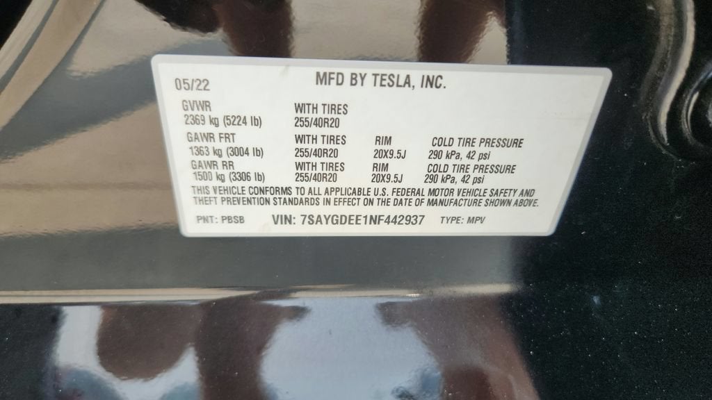 2022 Tesla Model Y Long Range