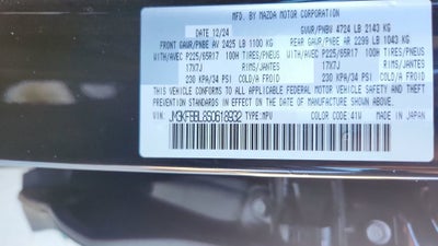 2025 Mazda Mazda CX-5 2.5 S Select Package