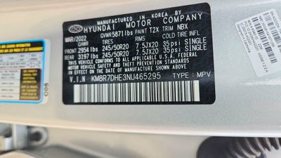 2022 Hyundai Palisade Calligraphy