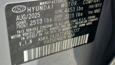 2026 Hyundai Sonata SE