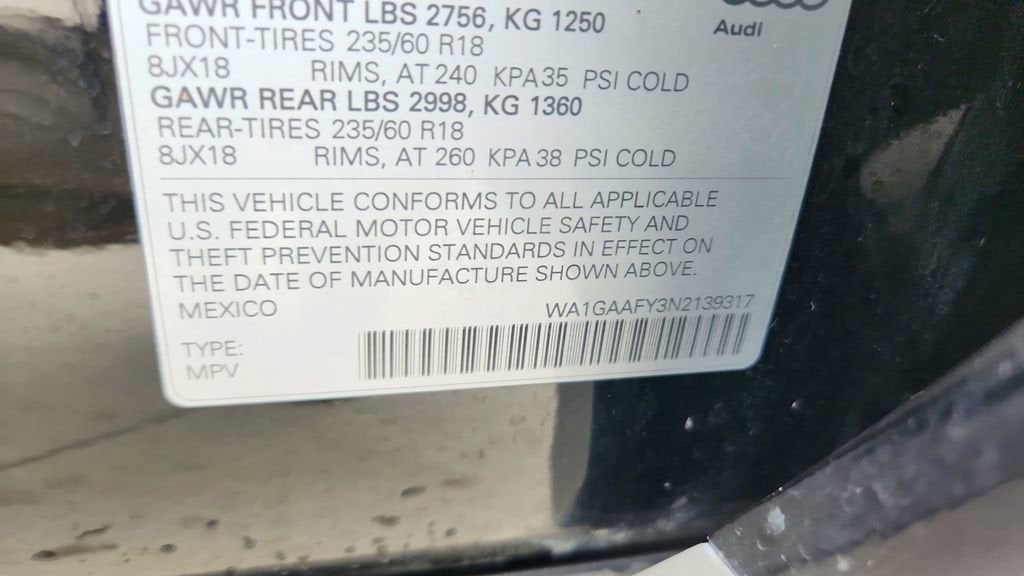 2022 Audi Q5 S line Premium