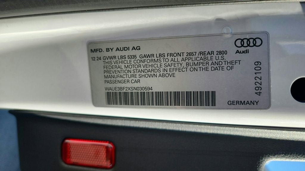 2025 Audi A6 Sedan Premium Plus