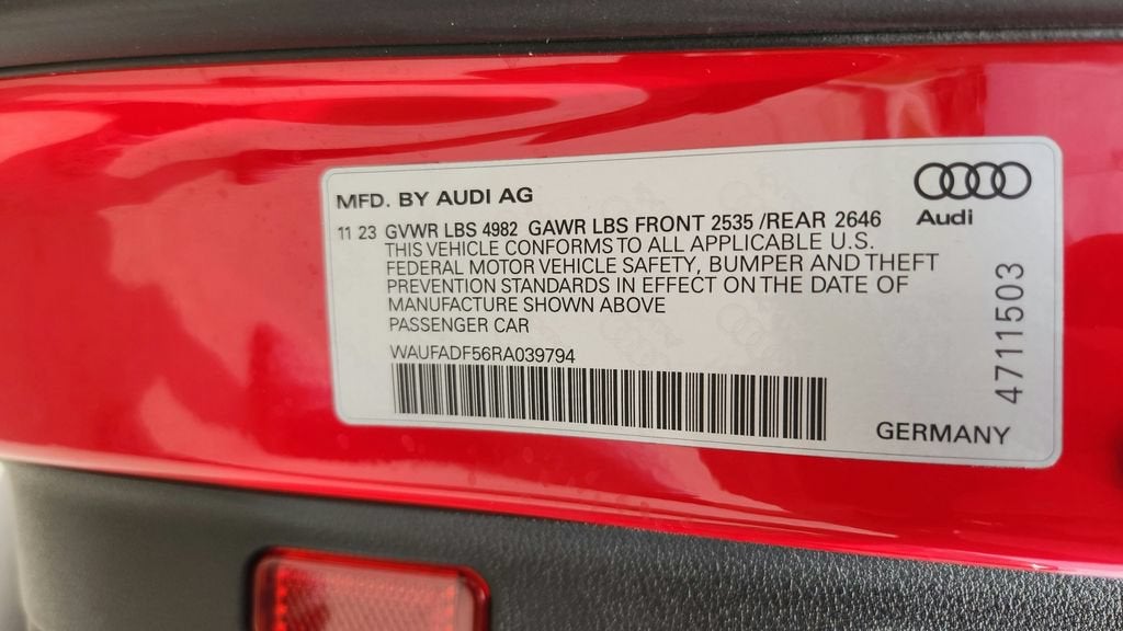 2024 Audi A5 Sportback S line Premium Plus