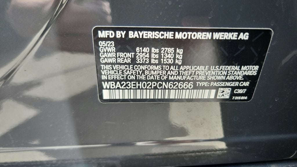 2023 BMW 7 Series 740i